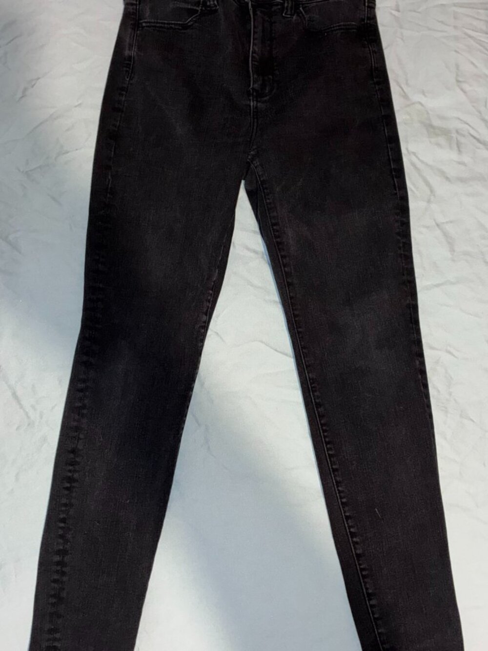 American Eagle Ne(x)t Level Strech waist skinny jeans black Size 10 short